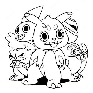 Digimon Coloring Pages