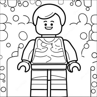 Lego Minifigure Coloring Page 45873-36625