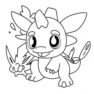 Cute Digimon Adventure Coloring Page 4587-3777