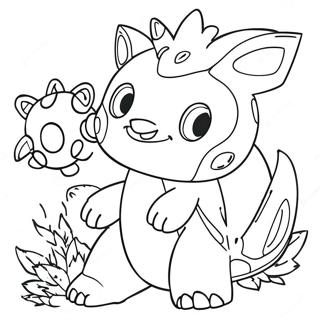 Cute Digimon Adventure Coloring Page 4587-3778