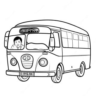 Tayo Coloring Page 45893-36643