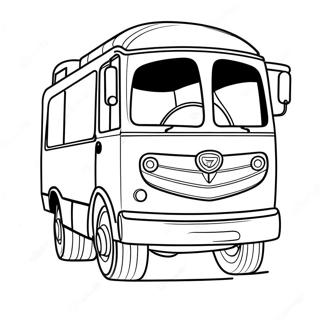 Tayo Coloring Page 45893-36644