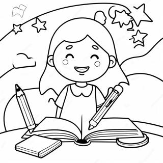 Creative 4th Graders Coloring Page 45904-36663