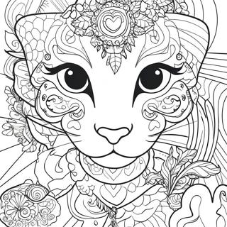 Karma's World Coloring Pages