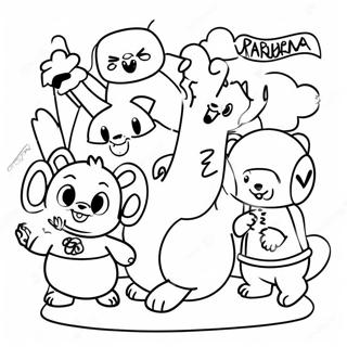 Karma S World Characters Coloring Page 45914-36657