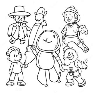 Karma S World Characters Coloring Page 45914-36658