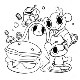 Karma S World Characters Coloring Page 45914-36659