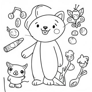 Karma S World Characters Coloring Page 45914-36660