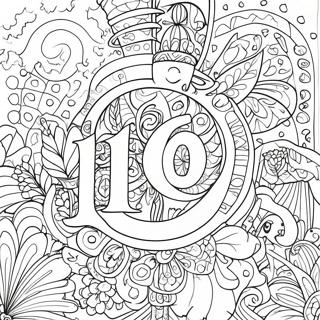 Number 10 Coloring Page 45973-36707