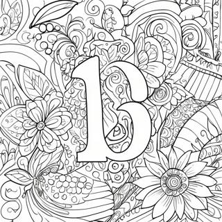 Number 10 Coloring Page 45973-36708