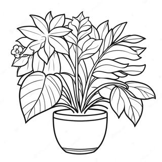 Parts Of A Plant Coloring Page 46033-36754