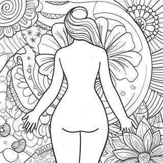 Girl Body Coloring Pages