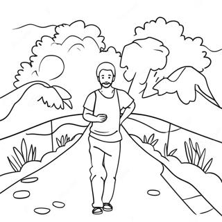 Colorful Deviner Scene Coloring Page 46084-36793