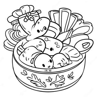 Chinese Food Coloring Page 46113-36815