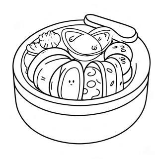 Delicious Dim Sum Coloring Page 46114-36821