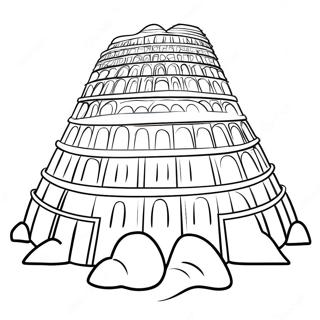 Tower Of Babel Coloring Page 46143-36835