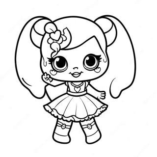 Cute Monster High Baby Characters Coloring Page 46154-36849