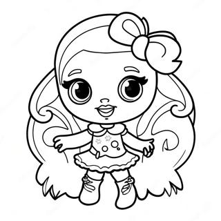 Cute Monster High Baby Characters Coloring Page 46154-36850