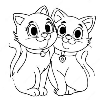 Aristocats Coloring Page 4616-3799