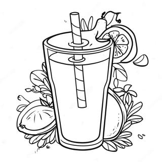 Juice Coloring Page 46173-36858