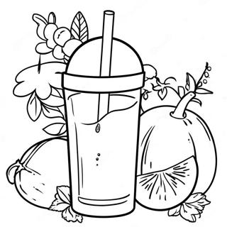 Juice Coloring Page 46173-36859