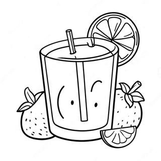 Juice Coloring Page 46173-36860