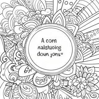 Positive Affirmation Coloring Page 461-362