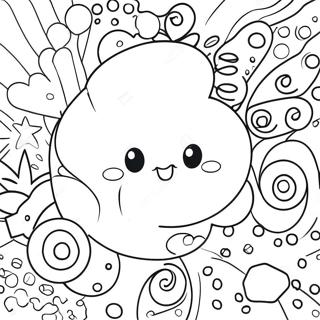 Cookie Swirl C Coloring Pages