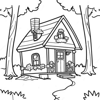 Little House In The Big Woods Coloring Page 46223-36904