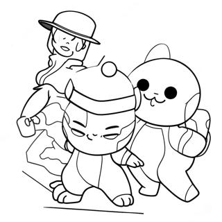 Team Rocket Coloring Page 46243-36918