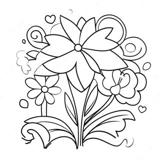 Easy Mother S Day Coloring Page 4626-3806