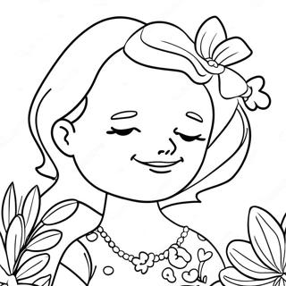 Easy Mother S Day Coloring Page 4626-3807