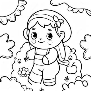 Festive Dia Del Nino Celebration Coloring Page 46284-36953