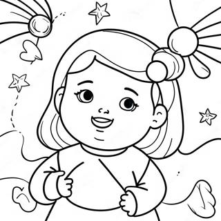 Festive Dia Del Nino Celebration Coloring Page 46284-36955