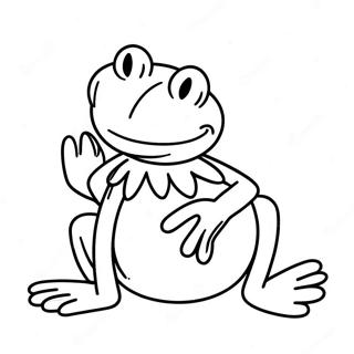 Kermit The Frog Coloring Pages