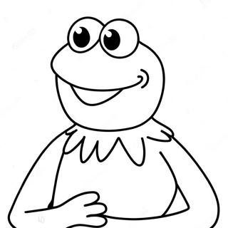 Kermit The Frog Coloring Page 46303-36966