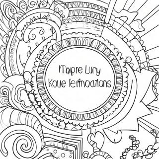 Positive Affirmations Coloring Page 46324-36986