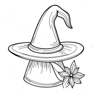 Witch Hat Coloring Page 46423-37057