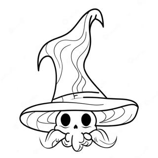 Witch Hat Coloring Page 46423-37059