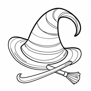 Witch Hat Coloring Page 46423-37060