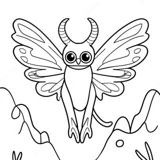 Mothman Coloring Page 46433-37074