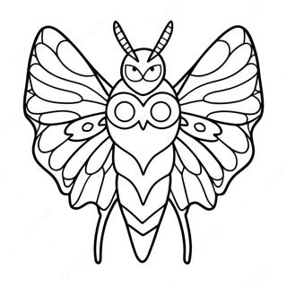 Mothman Coloring Page 46433-37075