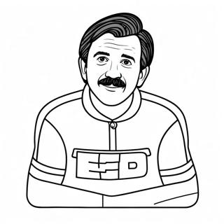 Ted Lasso Coloring Page 46443-37072