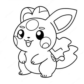 Pokemon Clipart Coloring Page 46483-37110