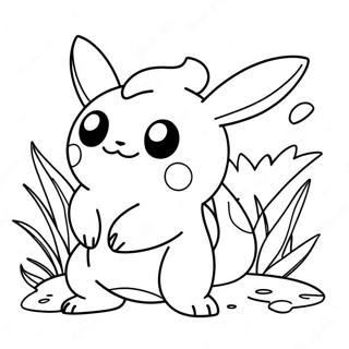 Cute Pokemon Characters Coloring Page 46484-37105