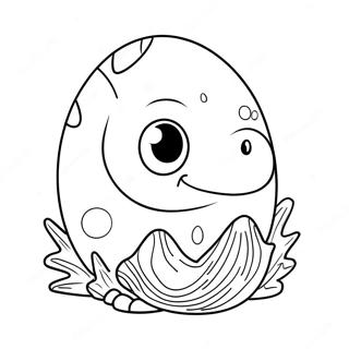 Dino Egg Coloring Page 46493-37117