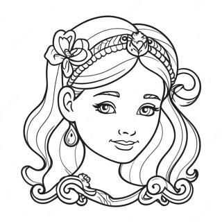 Beautiful Girls Names Coloring Page 46534-37149