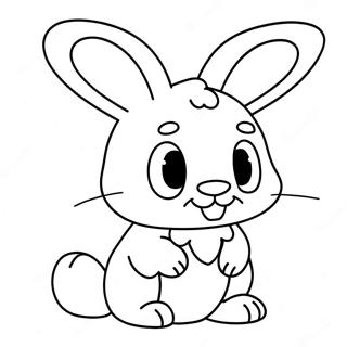 Cream The Rabbit Coloring Page 46553-37168