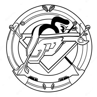 Pittsburgh Penguins Logo Coloring Page 46563-37169