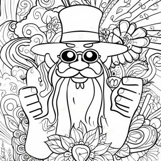 Stoner 420 Coloring Page 4656-3829